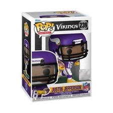 Justin Jefferson Funko Pop NFL Series 11 Vinyl Figure #239 Minnesota Vikings picture