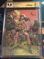 Rogue: the Savage Land #1 (CGC 9.8) J. Scott Campbell Virgin Variant, Signed picture