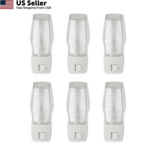 OSKOS 6 Pack Plug in Night Light with Manual On/Off Switch, 7W White picture