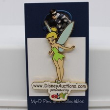 B5 Disney Auctions LE 50 Pin Tinker Bell Standing on Logo GWP picture