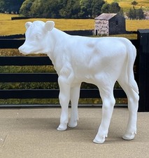1:9 Unfinished Standing Young Calf Cow 3d Print Traditional Breyer Model Horses picture