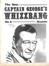 Captain George's Whizzbang #8 and #10- 1976-John Wayne and Humphrey Bogart picture
