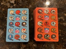 Vintage 1970s NFL Double Deck Playing Cards Complete Set picture