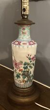 ANTIQUE CHINESE CONVERTED VASE PORCELAIN BEAUTIFUL 19th Century picture