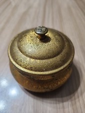 Antique Pozzoni's Brass Complexion Powder Jar picture