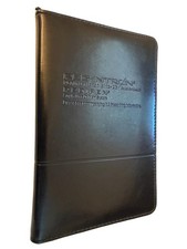 Vintage Leeds PEB-Intron Redipen Pharmaceutical Leather Zipper binder picture