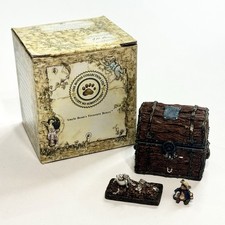 Boyds Bears Uncle Bean’s Treasure Indy’s Treasure Chest Pirate McNibble 392103 picture