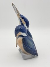 Vtg Royal Copenhagen Denmark Kingfisher Birds 1769 Porcelain Figurine Painted picture