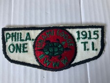 Unami Lodge 1 f1 FF First Flap Twill Older OA Flap 1958 picture