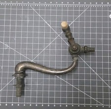 Antique Fountain Vintage Soda Spigot Soda Advertising Brass Coca Cola Sign picture