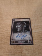 2025-26 Topps Museum Collection UCC Eto'o Showpiece Signatures Auto 18/50 picture