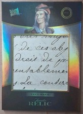 Pieces Of The Past Tecumseh Jumbo Handwritten Relic picture