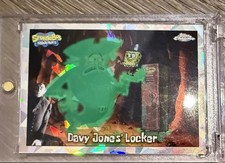 🔥2025 Topps SpongeBob l Davy Jones' Locker cracked ice nightshift manager SSP picture
