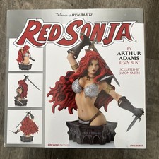 Women Of Dynamite RED SONYA BLACK & WHITE  ARTIST PROOF STATUE NIB MINT 81AP/99 picture