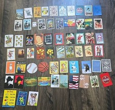Lot of 63 Vtg to Modern Swap Playing Cards Ephemera Junk Journal Animal More  picture