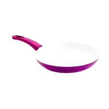 Healthy Living Nonstick Ceramic Coated Frying Pan - 8 Eco-Friendly Purple - NEW picture