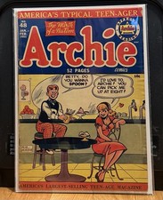 (1951) Archie Comics #48 (FN/VF) Controversial Spooning Cover picture