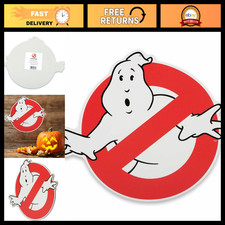 Classic Ghostbusters Logo Metal Sign - Retro Wall Decor, Man Cave Art, 12