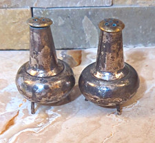 Vintage Gorham Maestri Silverplated Mushroom Salt & Pepper Shaker Set of 2 Italy picture