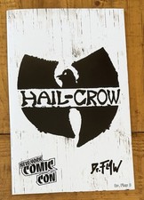 Hail-Crow Signed Dr. Flaw 3 Comix NM NYCC Variant picture