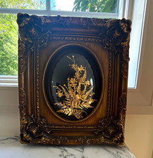 Flora Hawaii Handmade Framed 24K Gold Orchid Souvenir from Hawaii picture