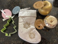Martha Stewart 4 Vtg K-Mart Christmas Ornaments All W/Tags picture
