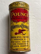 Keuffel & Esser Pounce for Tracing Cloth Full Tin in Near Mint Condition picture