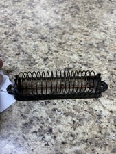 ANTIQUE VICTORIAN CAST IRON LETTER & BUSINESS CARD HOLDER. 5 3/8 x 1 1/4