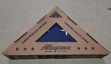 Allegiance Made in USA Sewn American Flag 4x6 ft Folded Boxed NEW  picture