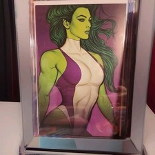PLANET SHE-HULK #1 JENNY FRISON VIRGIN VARIANT MARVEL picture