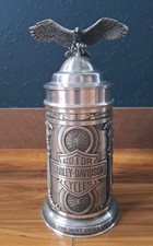 RARE Vintage GERZ Harley Davidson Pewter Beer Stein 1025 Of 2000 9.5