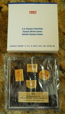 1988/1992 and 1996 Olympics collectibles picture