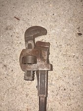 Vintage Walworth Stillson Pipe Wrench USA Made Industrial Tool picture