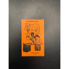 Rare 1920-30s Our Gang Strip Card Little Rascals Joe Cobb Farina Mickey Daniels picture