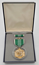 Vintage US Army Commendation Medal ARCOM Set Pin Ribbon Case Issued ⭐FREE SHIP picture