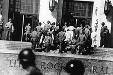 Thelma Mothershed-Wair auto 4x6 photo Little Rock Nine Civil Rights COA LOOK picture