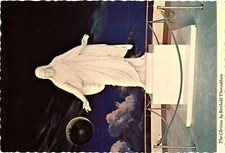 Vintage Postcard 4x6- THE CHRISTUS BY BERTHOLD THORVALDSEN, L.D.S. VISITOR CENTE picture