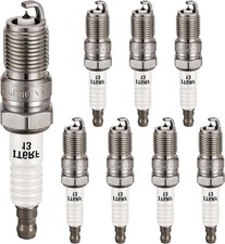Pack of 8 Single Iridium 3186 19256067 3013 Spark Plugs For GMC Yukon Sierra,Che picture