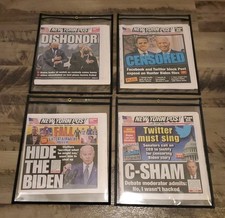 2019 Oct 3, Nov 29 TRUMP THANKSGIVING,, 2020 Feb 6, Three New York Post New picture