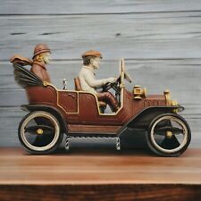 Vtg HOMCO Brown 3D Old Classic Model T Car #7359 Plastic Wall Plaque USA 1975 picture