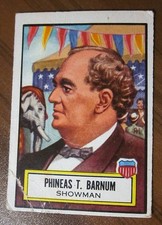 1952 Topps Look 'n See Phineas T. Barnum ~ Showman ~ #24 ~ Fair picture