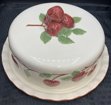 Franciscan Apple  Large Covered Cake Plate 1665375 picture