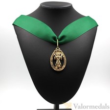 Order of the Thistle St Andrew Badge Historical Neck Ribbon Scottish Medal Repro picture