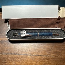 Brand New Pilot Vanishing Point Fountain Pen blue carbonesqu - Body Only No Nib picture