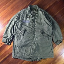 Vtg 1983 US Army M65 Fishtail Parka Cold Weather Military picture