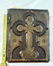 Antique Circa late 19th Century Holy Catholic Bible – John E. Potter & Company picture