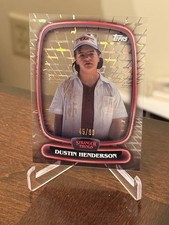 2025 Topps High Tek Stranger Things 12/99 Dustin Henderson #5 Hawkins picture