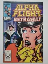 Alpha Flight #8 John Byrne Northstar Aurora Bronze Age Marvel Comics 1983  picture