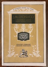 1920 J.M. Lyon Antique Jewelry Catalog Hundreds of Watches & Jewelry • picture