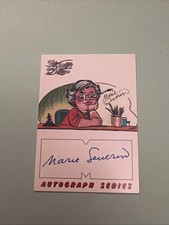 Skybox Marvel The Silver Age A10 MARIE SEVERIN sketch Autograph 1998 AUTO picture